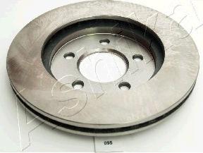 Ashika 60-00-095 - Bremžu diski www.autospares.lv