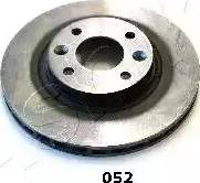 Ashika 60-00-052 - Bremžu diski www.autospares.lv