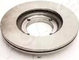 Ashika 60-00-057 - Bremžu diski www.autospares.lv