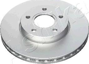 Ashika 60-00-0303 - Bremžu diski www.autospares.lv