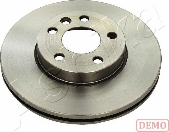 Ashika 60-00-0317C - Brake Disc www.autospares.lv