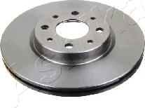 Ashika 60-00-0230 - Brake Disc www.autospares.lv