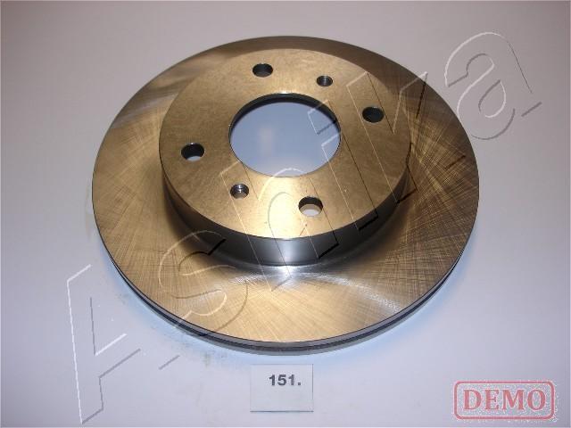 Ashika 60-01-151C - Bremžu diski www.autospares.lv