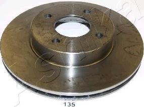 Ashika 60-01-135 - Bremžu diski www.autospares.lv