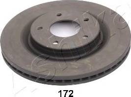 Ashika 60-01-172 - Bremžu diski www.autospares.lv