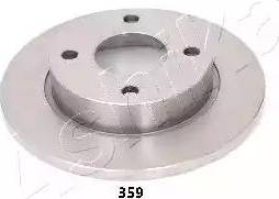 Ashika 60-03-359 - Тормозной диск www.autospares.lv