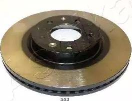 Ashika 60-03-353 - Bremžu diski www.autospares.lv