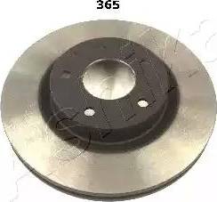 Ashika 60-03-365 - Bremžu diski www.autospares.lv