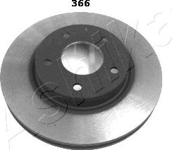 Ashika 60-03-366 - Bremžu diski www.autospares.lv