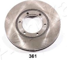 Ashika 60-03-361 - Bremžu diski www.autospares.lv