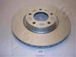 Ashika 60-03-309 - Bremžu diski www.autospares.lv