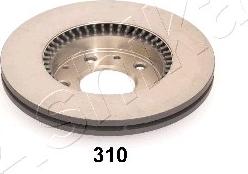 Ashika 60-03-310 - Bremžu diski www.autospares.lv