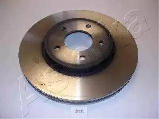 Ashika 60-03-317 - Bremžu diski www.autospares.lv