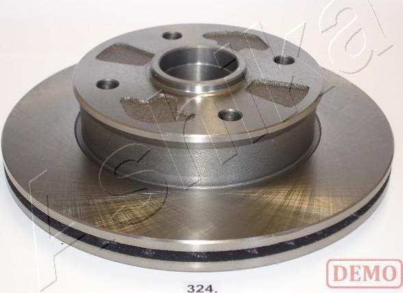 Ashika 60-03-324C - Bremžu diski www.autospares.lv