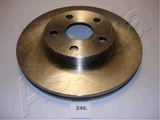 Ashika 60-02-248 - Bremžu diski www.autospares.lv