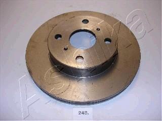 Ashika 60-02-243 - Bremžu diski www.autospares.lv