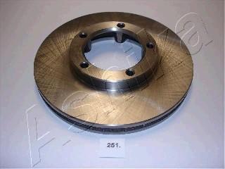 Ashika 60-02-251 - Bremžu diski www.autospares.lv