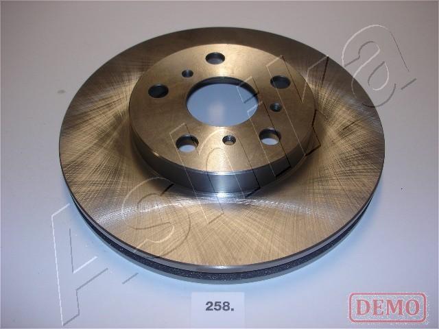 Ashika 60-02-258C - Bremžu diski www.autospares.lv