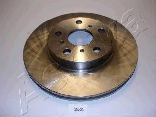 Ashika 60-02-252 - Bremžu diski www.autospares.lv