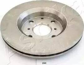 Ashika 60-02-269 - Bremžu diski www.autospares.lv