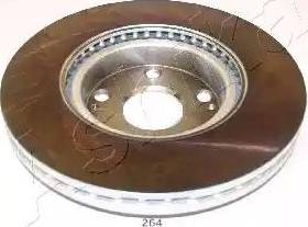 Ashika 60-02-264 - Bremžu diski www.autospares.lv