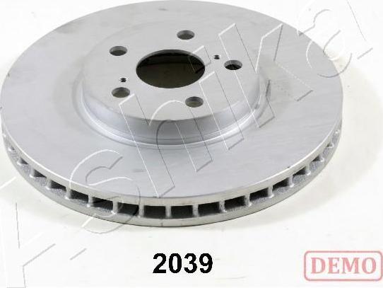 Ashika 60-02-2039C - Bremžu diski www.autospares.lv