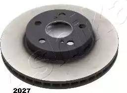 Ashika 60-02-2027 - Bremžu diski www.autospares.lv