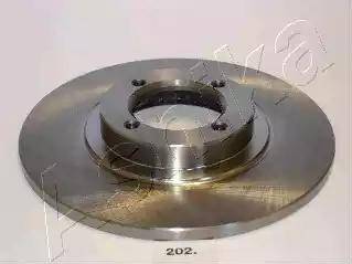 Ashika 60-02-202 - Bremžu diski www.autospares.lv