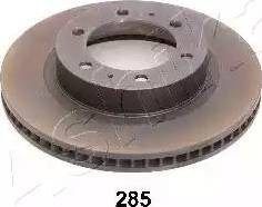 Ashika 60-02-285 - Bremžu diski www.autospares.lv