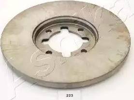 Ashika 60-02-223 - Bremžu diski www.autospares.lv