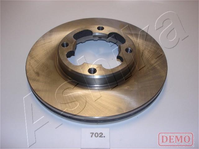 Ashika 60-07-702C - Bremžu diski www.autospares.lv