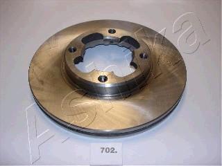 Ashika 60-07-702 - Bremžu diski www.autospares.lv