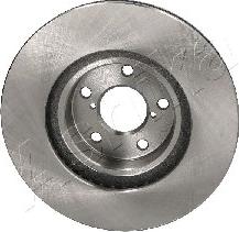 Ashika 60-07-711 - Brake Disc www.autospares.lv