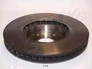 Ashika 60-07-712 - Bremžu diski www.autospares.lv