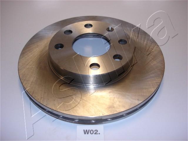 Ashika 60-0W-002 - Bremžu diski www.autospares.lv