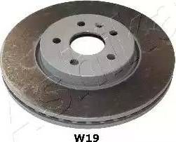 Ashika 60-0W-W19 - Bremžu diski www.autospares.lv