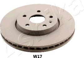 Ashika 60-0W-W17 - Bremžu diski www.autospares.lv