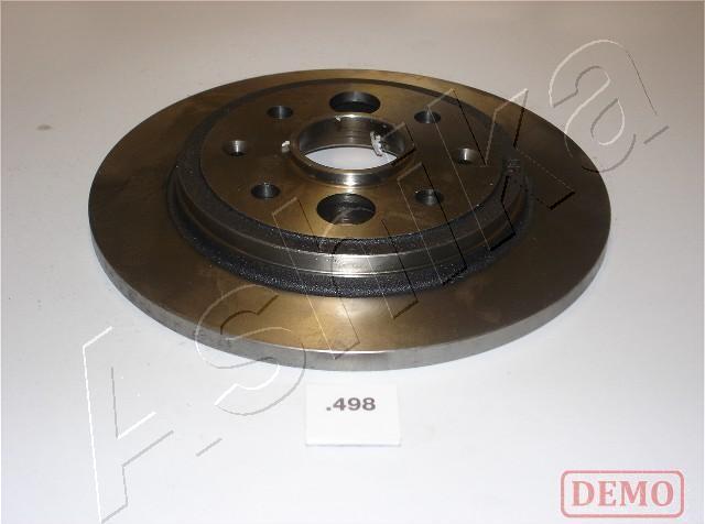 Ashika 61-04-498C - Bremžu diski www.autospares.lv