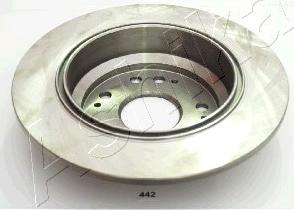 Ashika 61-04-442 - Bremžu diski www.autospares.lv