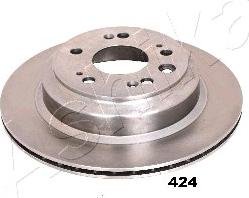 Ashika 61-04-424 - Bremžu diski www.autospares.lv