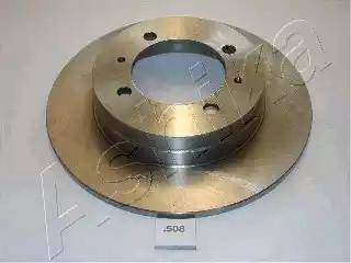 Ashika 61-05-508 - Brake Disc www.autospares.lv