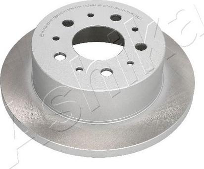 Ashika 61-00-0609C - Brake Disc www.autospares.lv