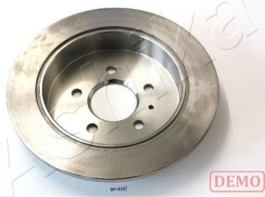 Ashika 61-00-0121C - Bremžu diski www.autospares.lv