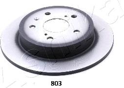 Ashika 61-08-803 - Bremžu diski www.autospares.lv