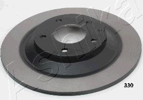 Ashika 61-03-330 - Bremžu diski www.autospares.lv