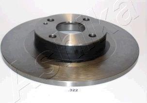 Ashika 61-03-322 - Bremžu diski www.autospares.lv