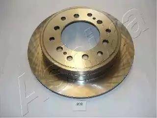 Ashika 61-02-209 - Bremžu diski www.autospares.lv