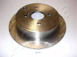 Ashika 61-02-217 - Bremžu diski www.autospares.lv