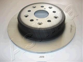 Ashika 61-02-229 - Bremžu diski www.autospares.lv