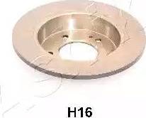 Ashika 61-0H-H16 - Bremžu diski www.autospares.lv